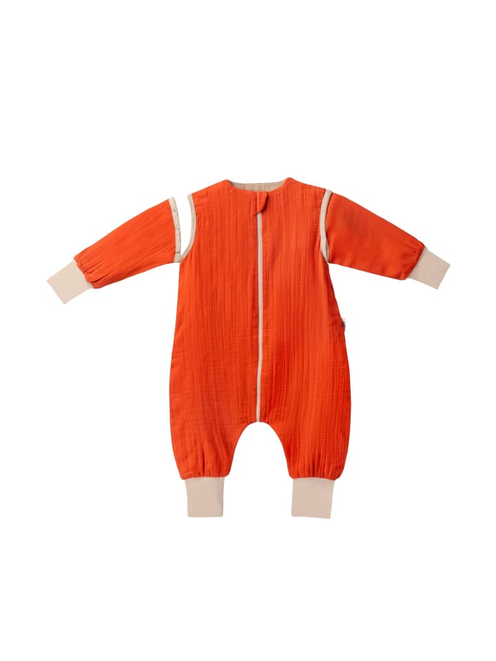 Mababu Schlafsack 0.5 TOG aus Bio-Baumwolle Musselin in rust günstig kaufen