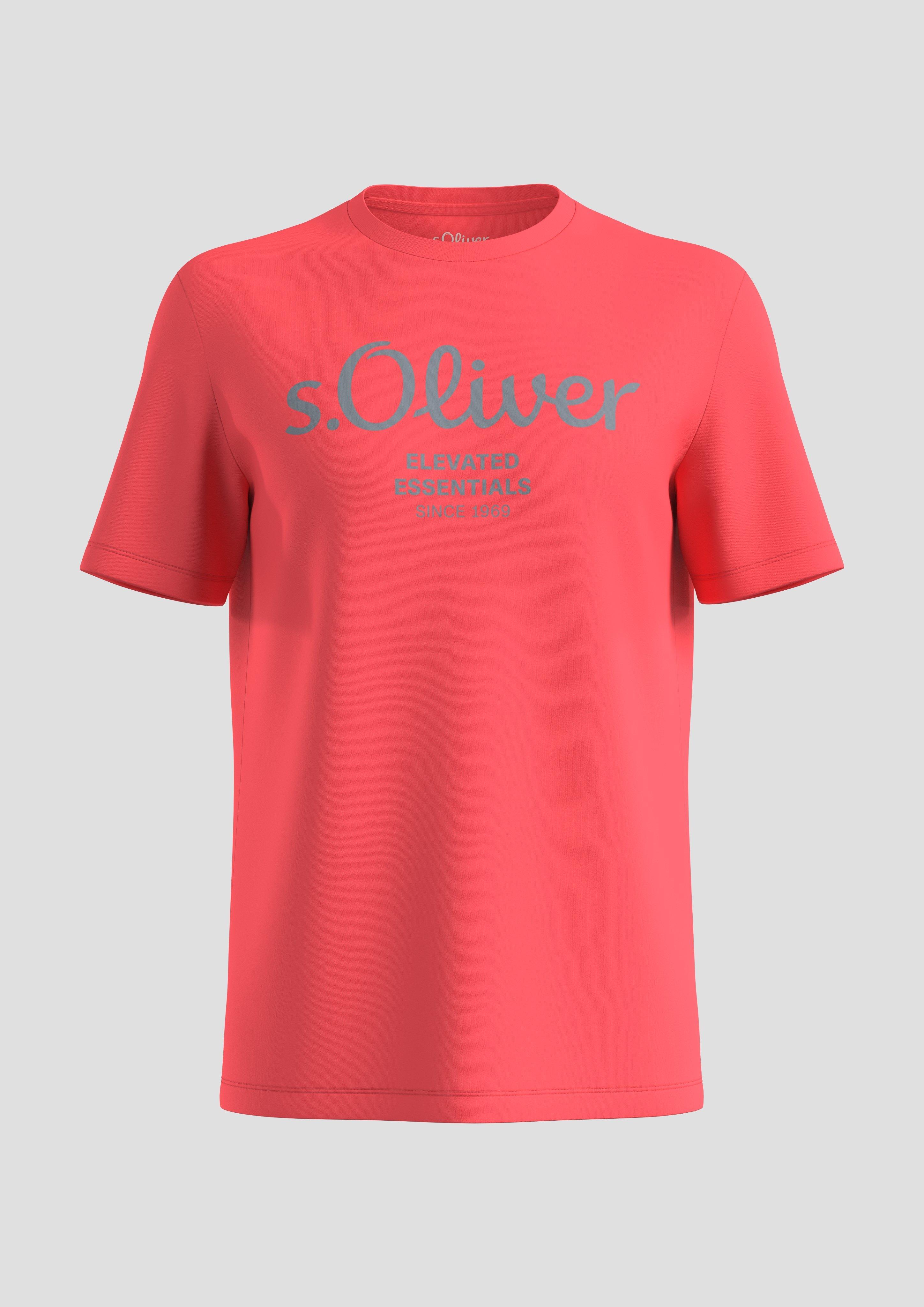T-Shirt mit Frontprint  2141458-25D1