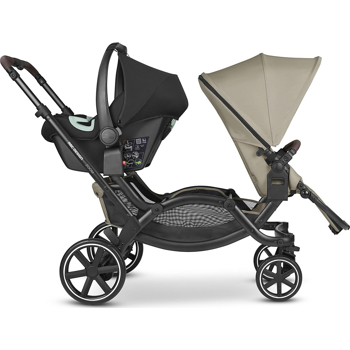 Geschwisterkinderwagen Zoom reed