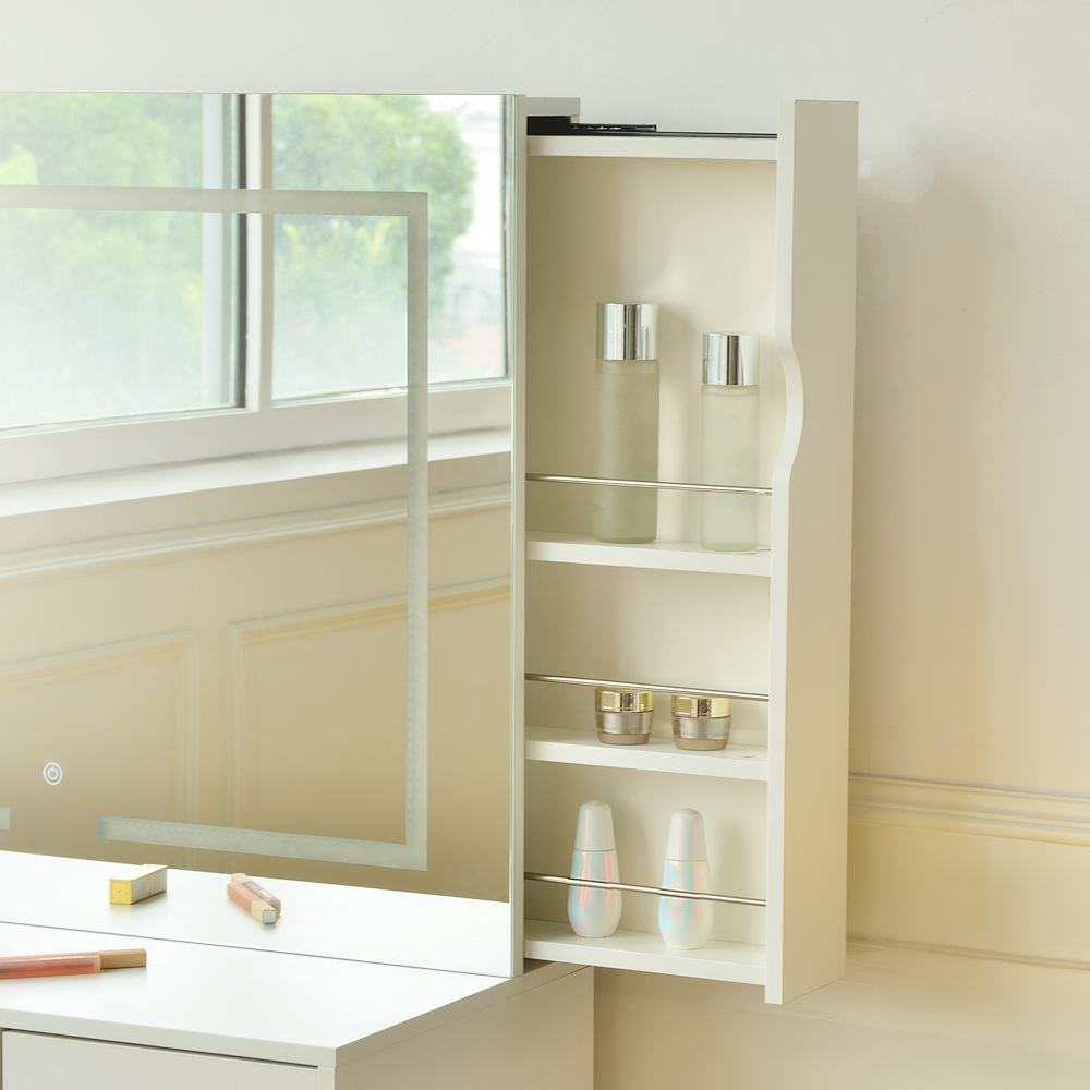 Home Deluxe Schminktisch IMANI - Weiß