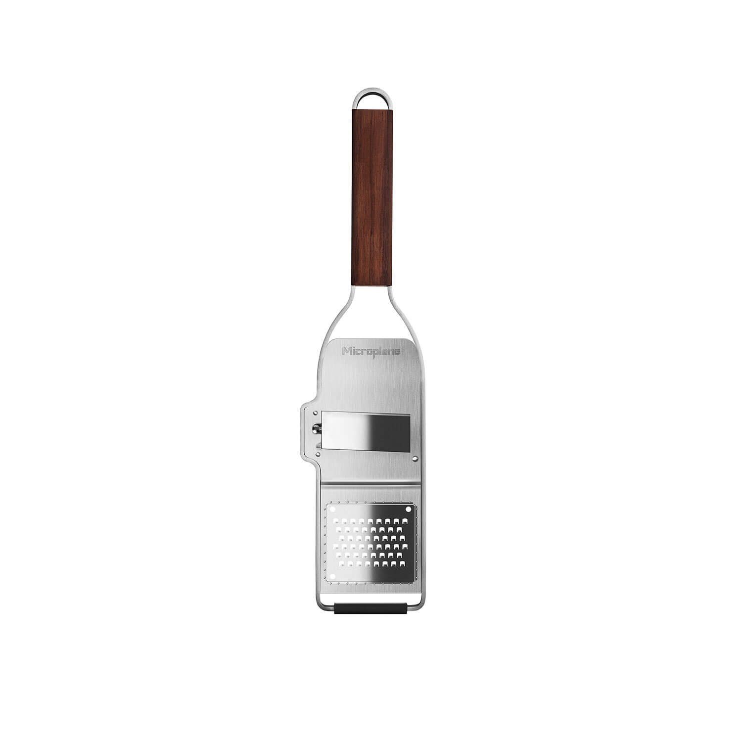 Microplane Gemüsehobel Microplane Trüffelhobel MASTER 2in1 Walnuss