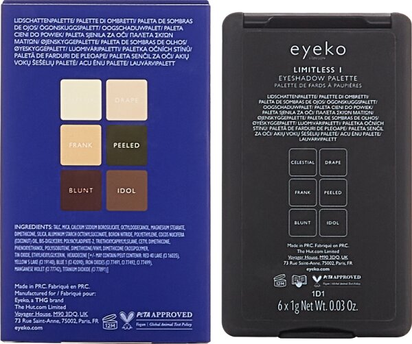 Eyeko Limitless Eyeshadow Palette Lidschatten Palette