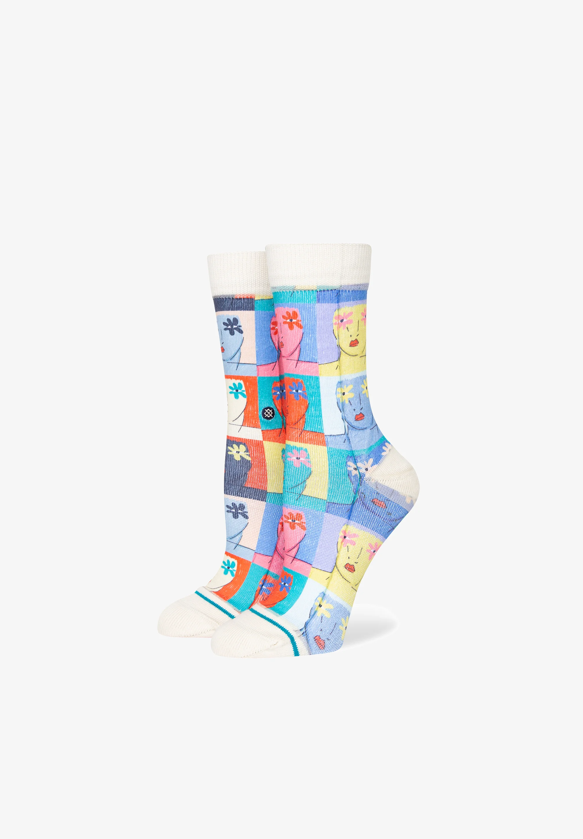 Postura CARAS DE FLORES - Calcetines