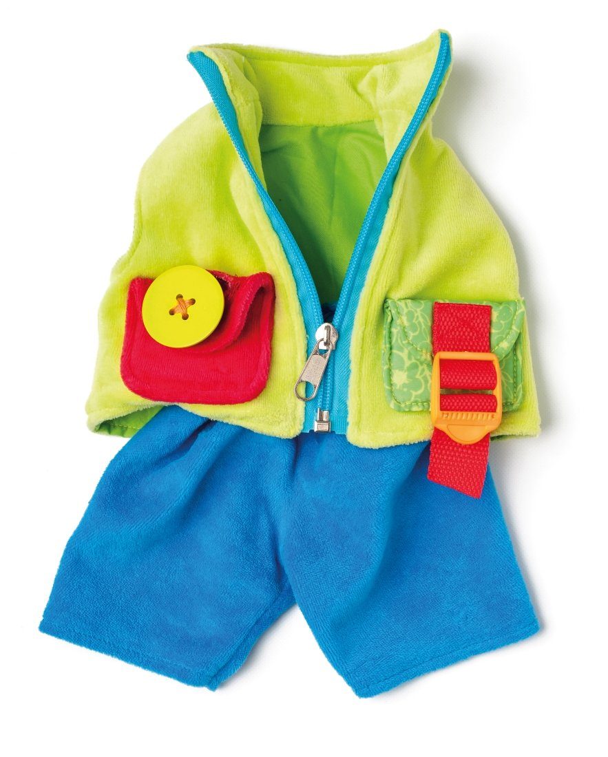 Woodyland Lernspielzeug 700006 Kuschelweiche Motorik - Lernpuppe 