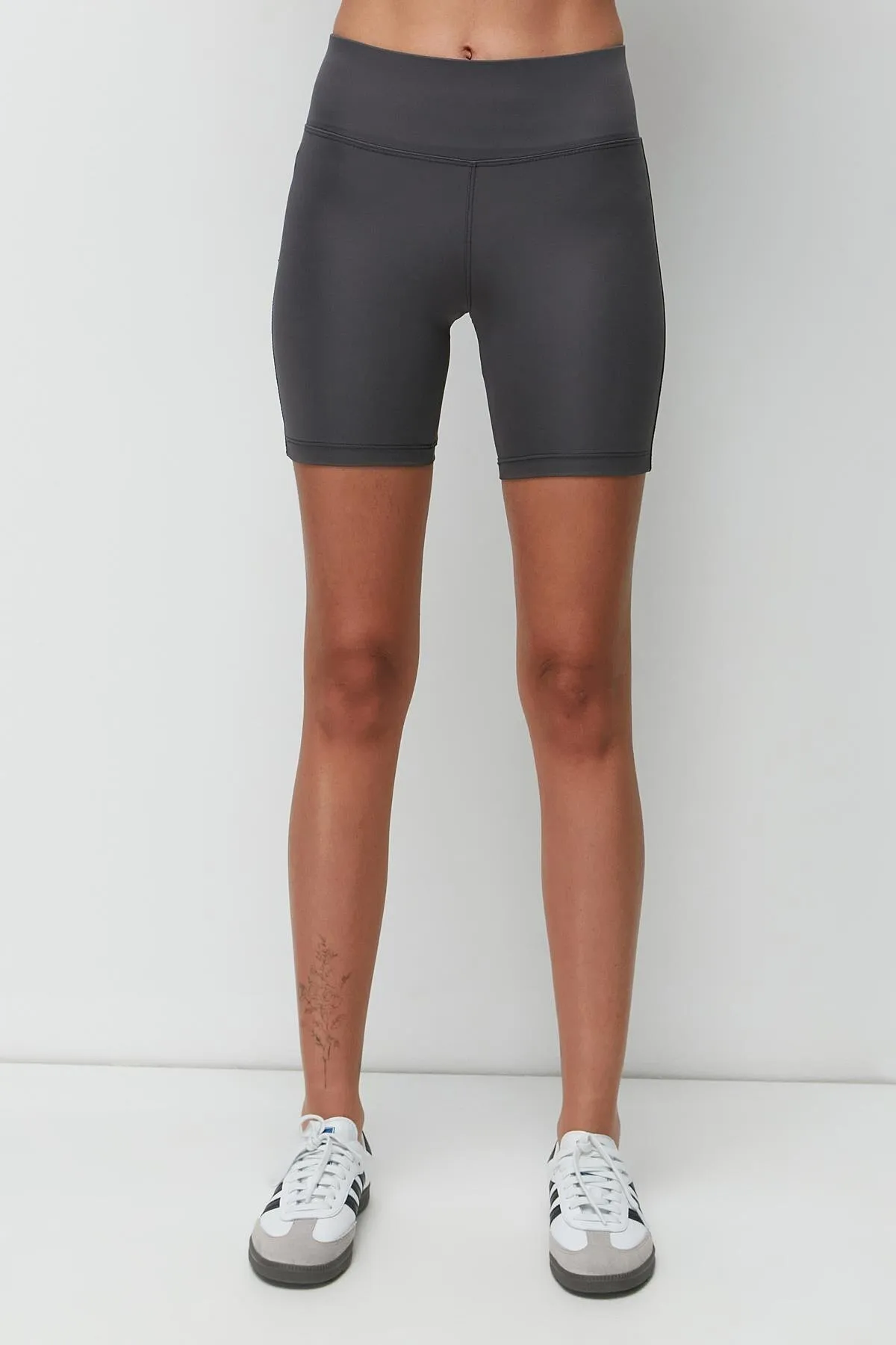 C&City  Sportshorts mit hohem elastischem Bund, Strumpfhosen 9408, geräuchert