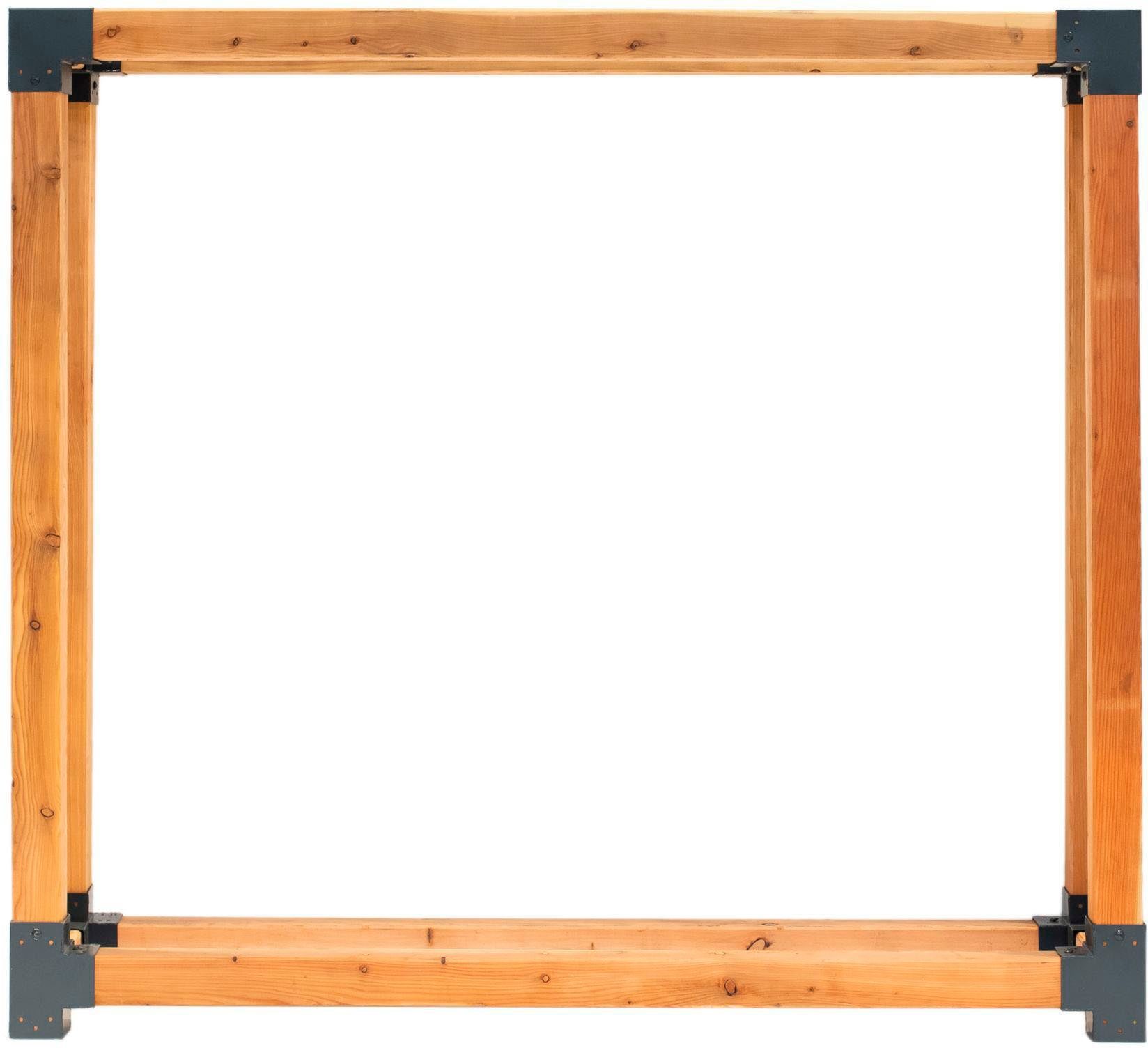50NRTH Kaminholzregal Michel XXL, BxTxH:198x40x180 cm