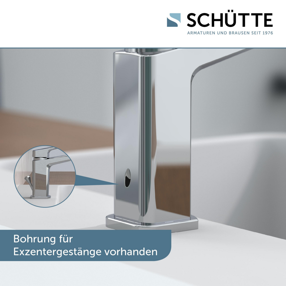 Schütte Waschtischarmatur RAVEN in Chrom