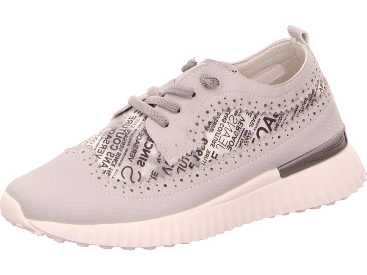 DIVERSE Sportliche Slipper grau