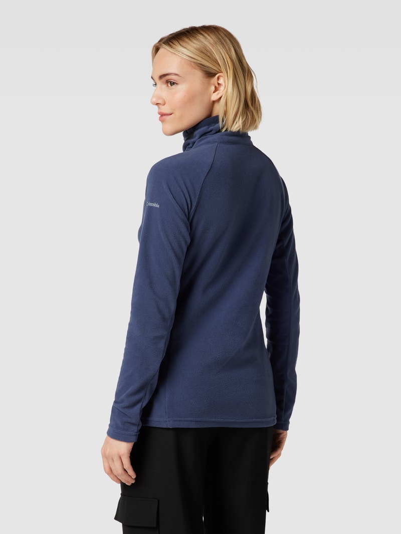 Sweatshirt aus Fleece mit Stehkragen Modell 'GLACIAL™ IV 1/2 ZIP' in dunkelblau