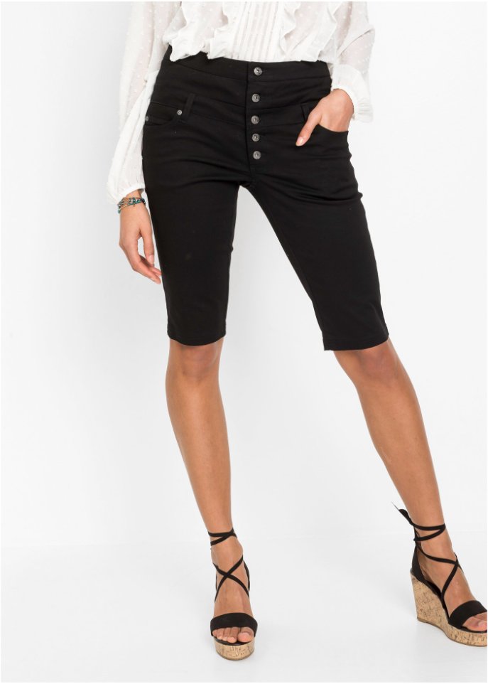 Highwaist-Bermuda