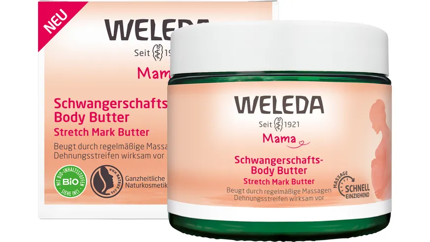 WELEDA MAMA Schwangerschafts-Body Butter 150 ml