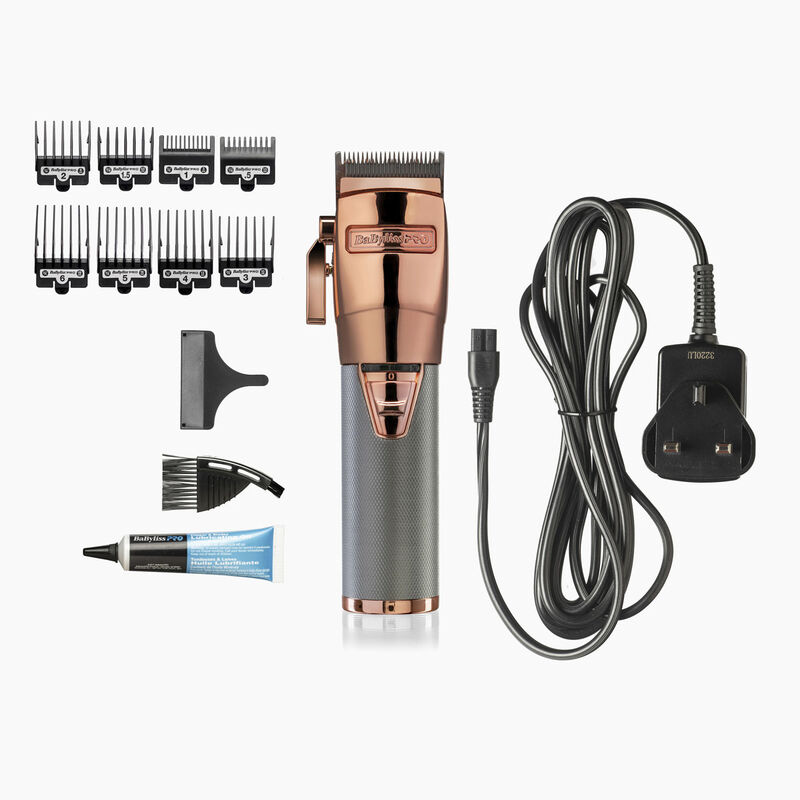 Cordless Rose Gold Super Motor Clipper