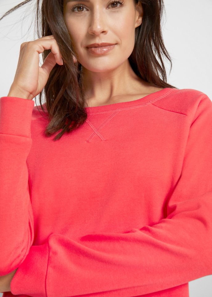 Sweatkleid mit Raglanärmeln