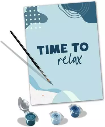 CreArt Time to relax - Malen nach Zahlen für Erwachsene