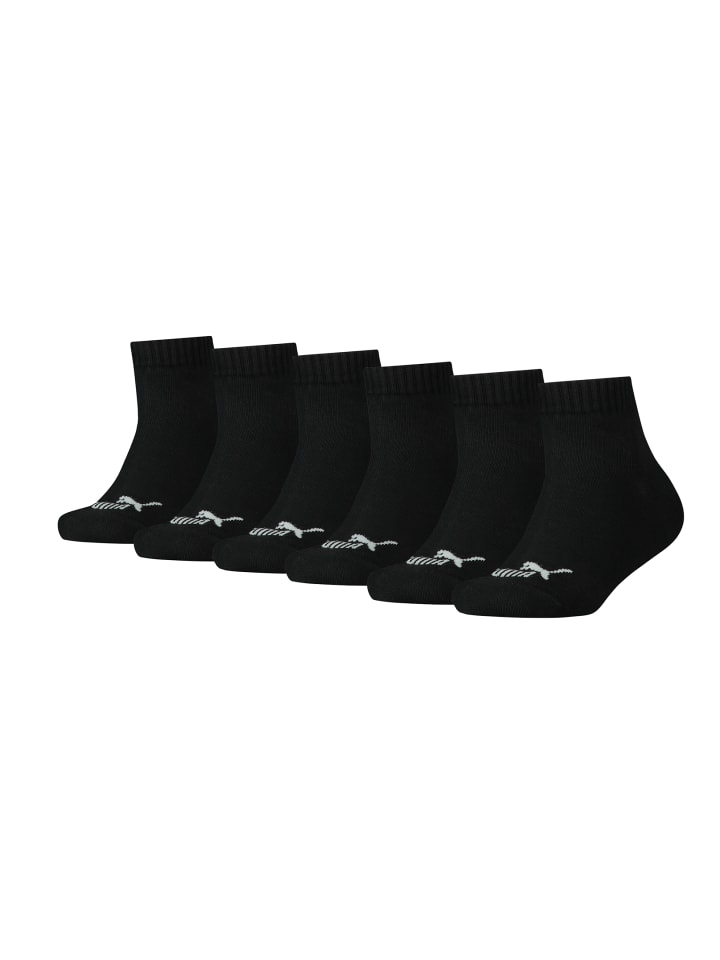 Puma Socken PUMA KIDS QUARTER 6P in 200 - black günstig kaufen 31-34