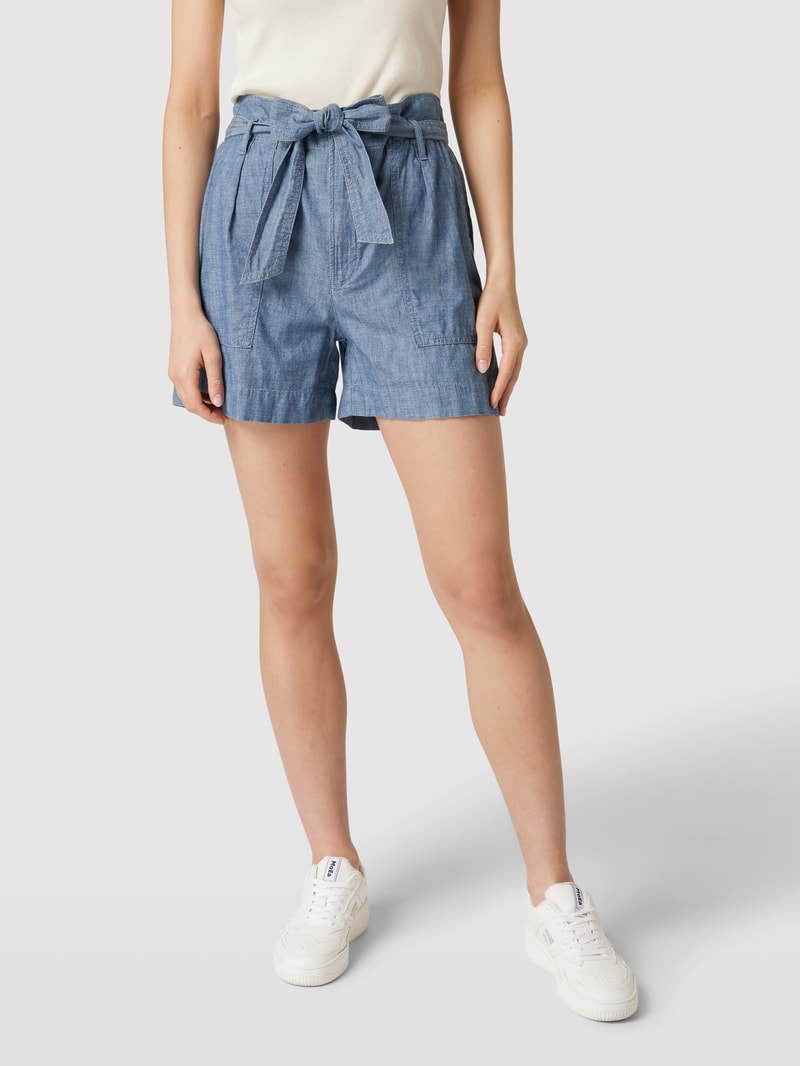 Shorts mit Eingrifftaschen Modell 'DAVIANA' in jeans
