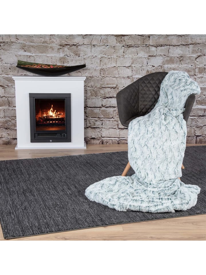 GMD Living Superweiche Kuscheldecke SMOOTH in Green (grün) günstig kaufen