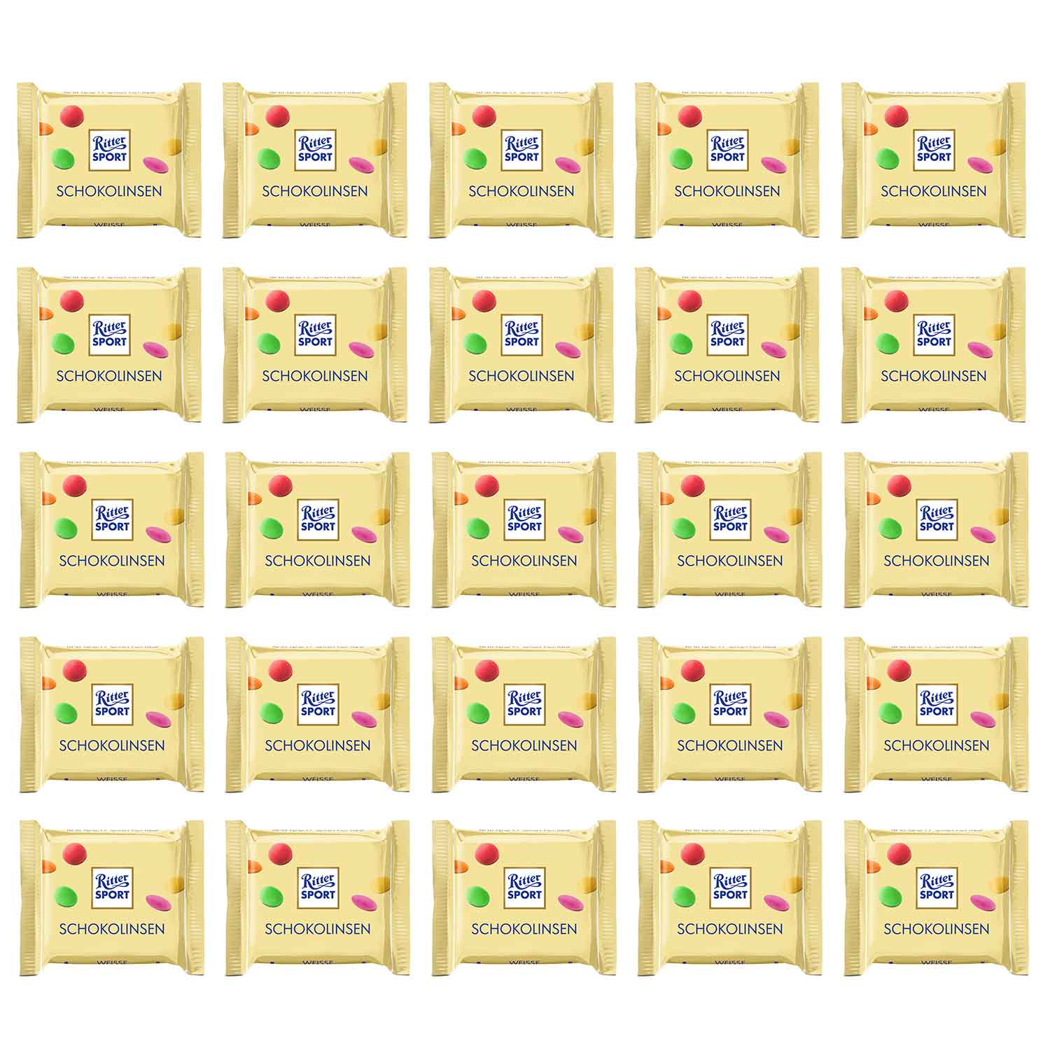 Ritter Sport mini Schoko Spass Schokolinsen Weisse 680er