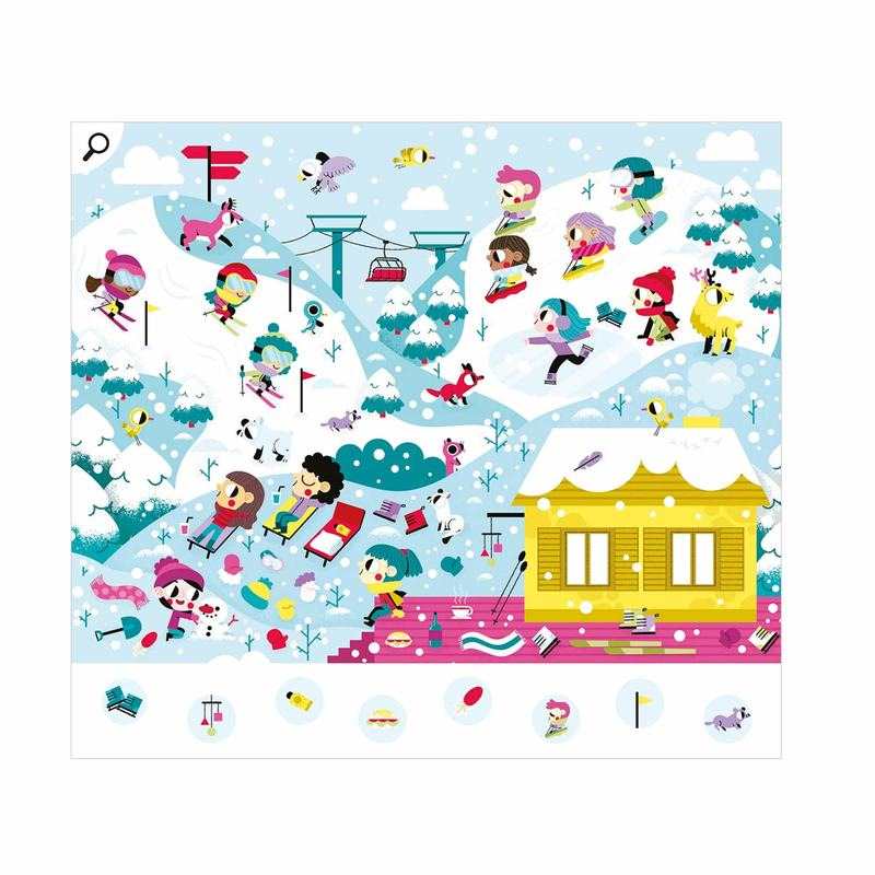 Pochette 20 jeux en hiver - Auzou