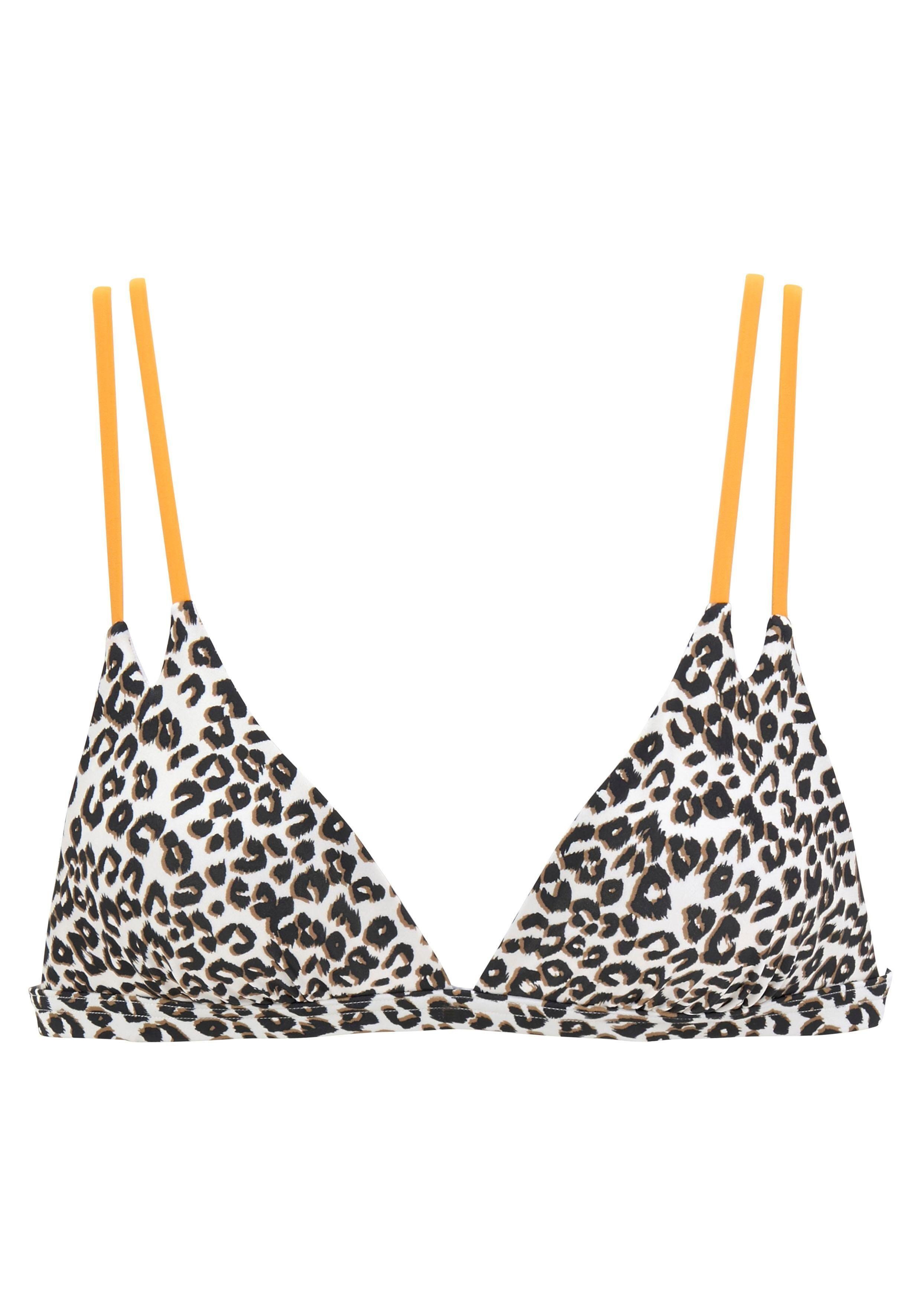 Buffalo Triangel-Bikini-Top Kitty, mit Animaldesign
