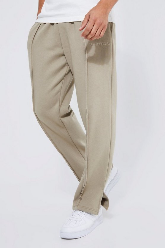 Lockere Official Jogginghose mit geteiltem Saum