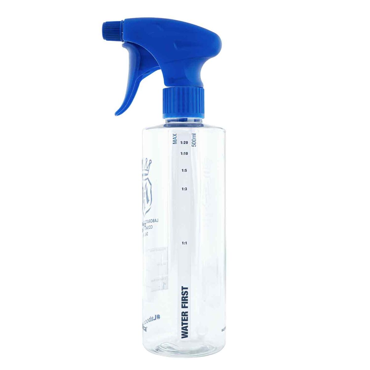 Labocosmetica Sprühflasche mit Dosierskala 500ml