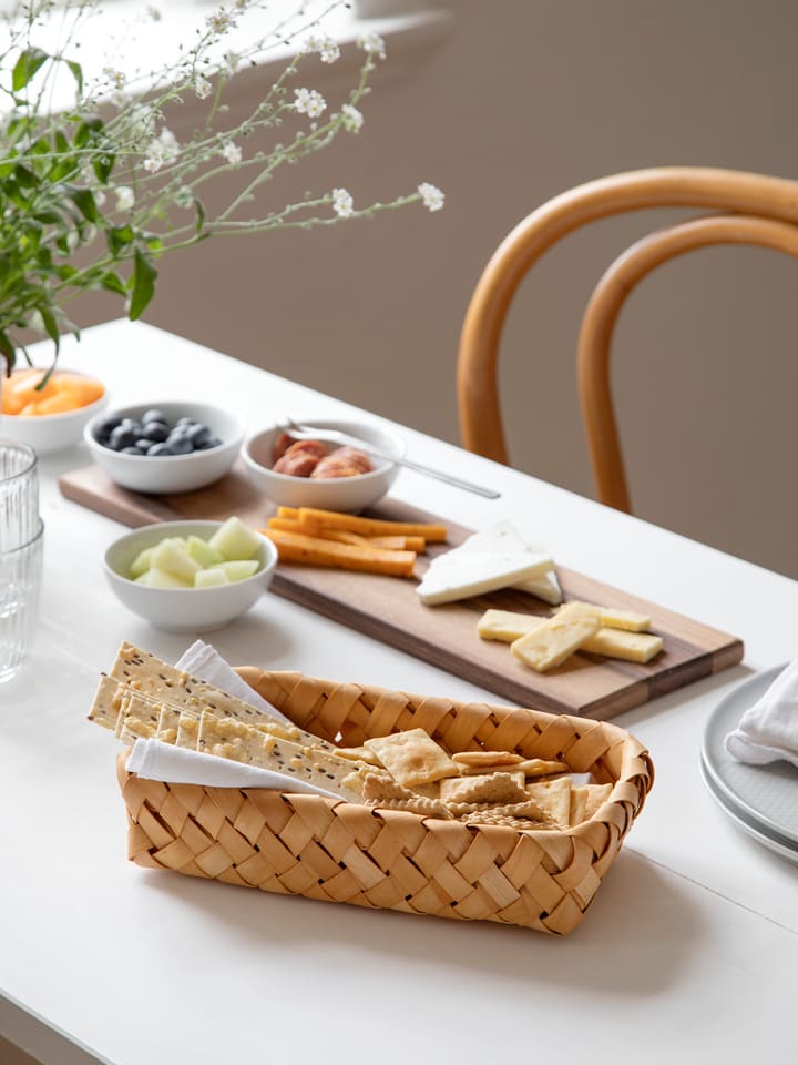 Steel-Function 2er-Set: Brotkörbe in Natur - (L)24 x (B)14 cm günstig kaufen onesize