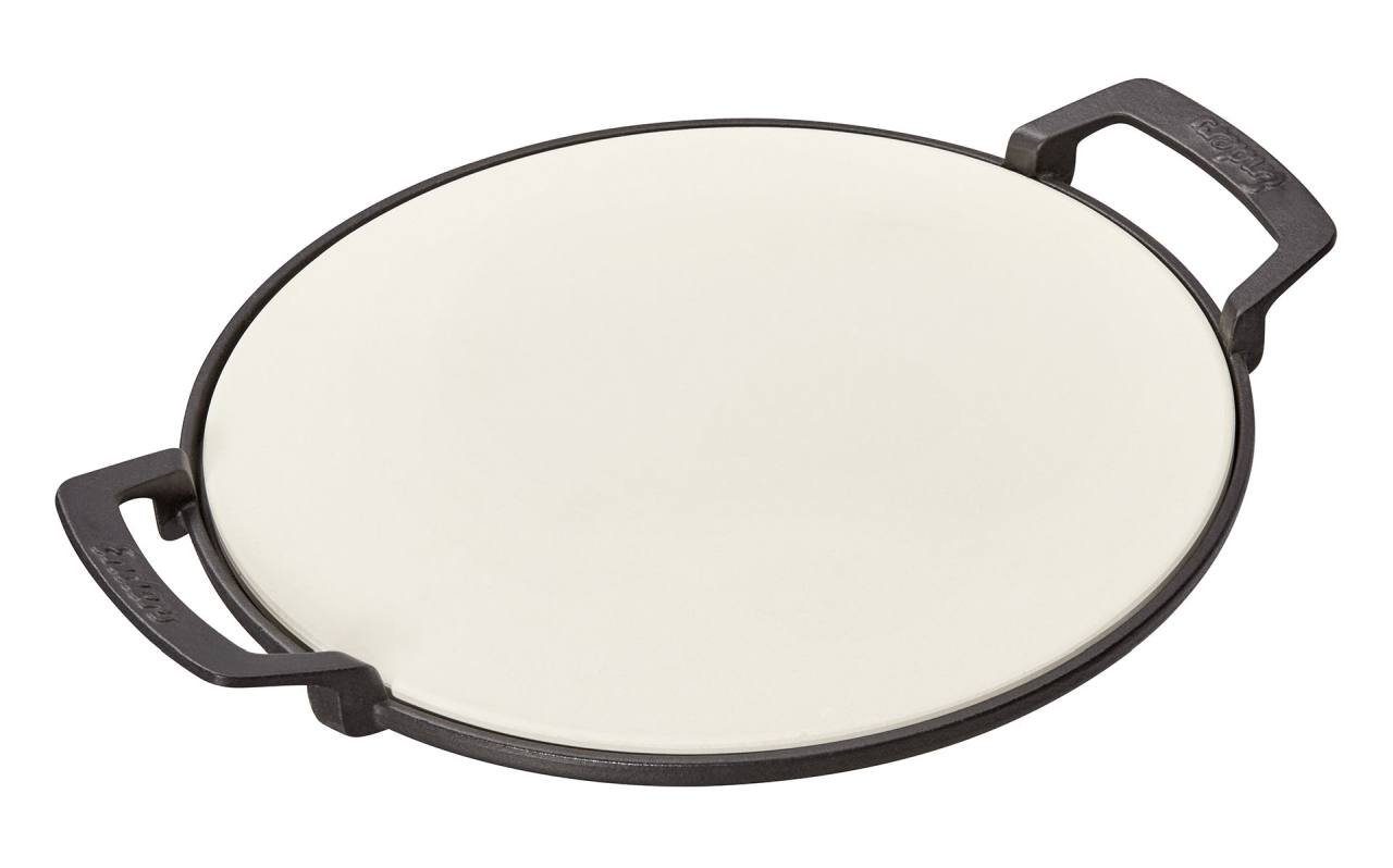 Enders® Pizzastein, Keramik, Switch Grid Pizzastein Ø 31,5 cm - Für bequemes Zubereiten einer knusprigen Pizza oder süßen Gebäcks