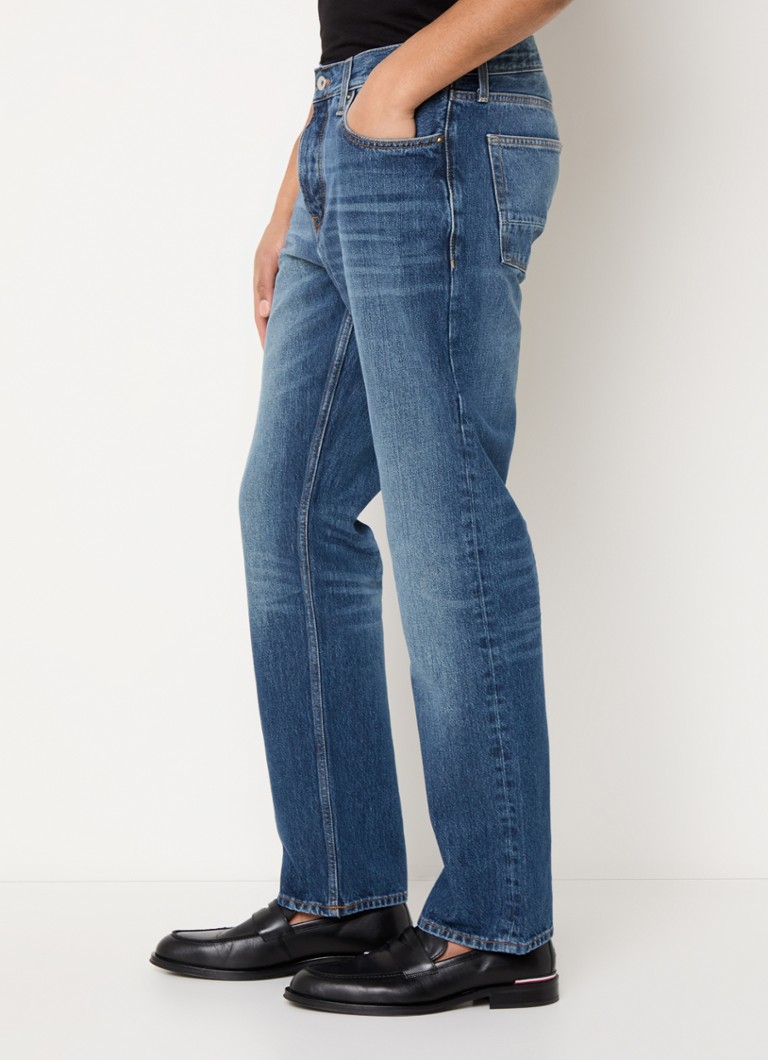 Jeansy Tommy Hilfiger Mercer z prostą nogawką, średnie wyblaknięcie