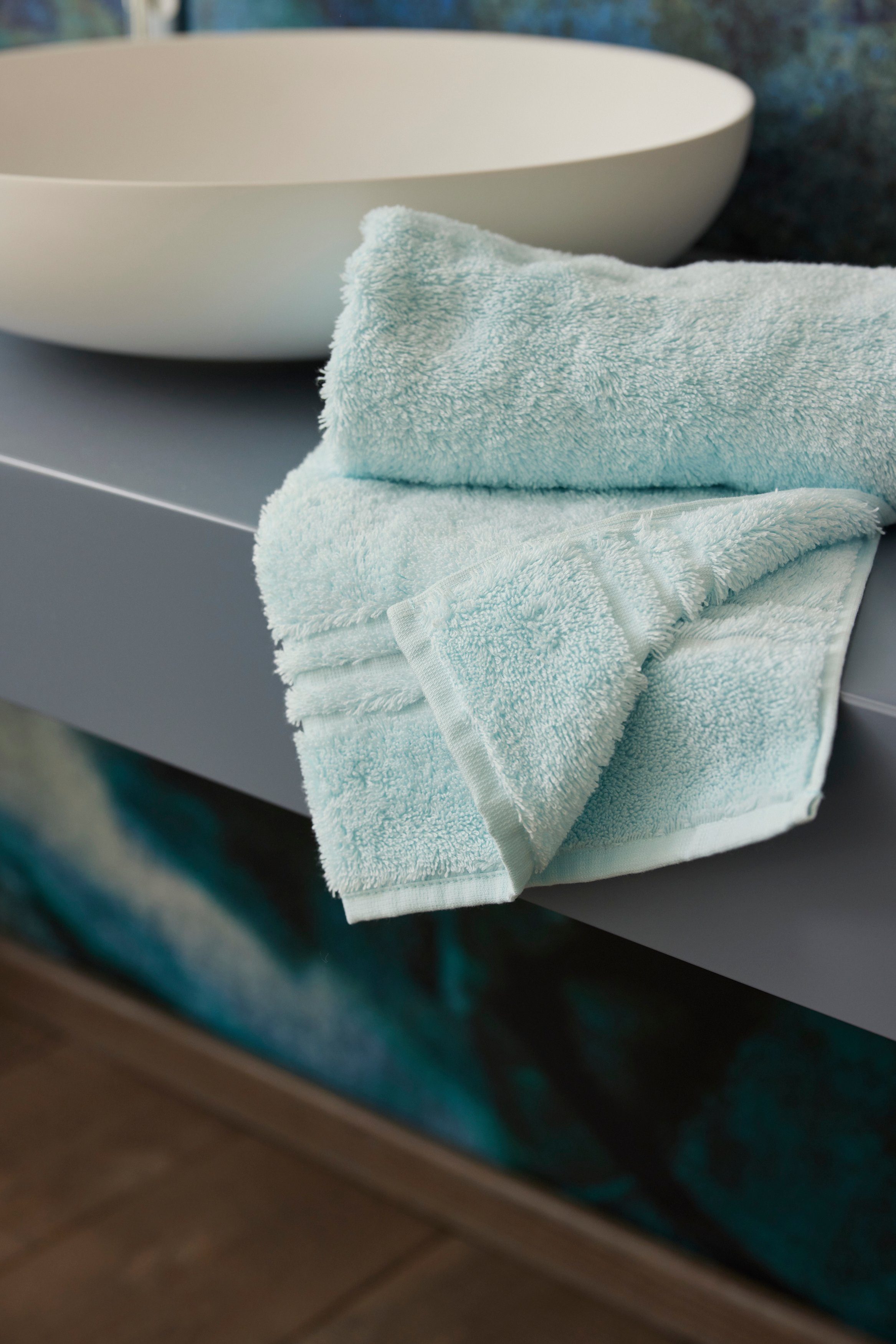 Le Comfortable Interior Handtuch Set (4-tlg), Superweich, 100% feinste türkische Baumwolle 550 g/m²