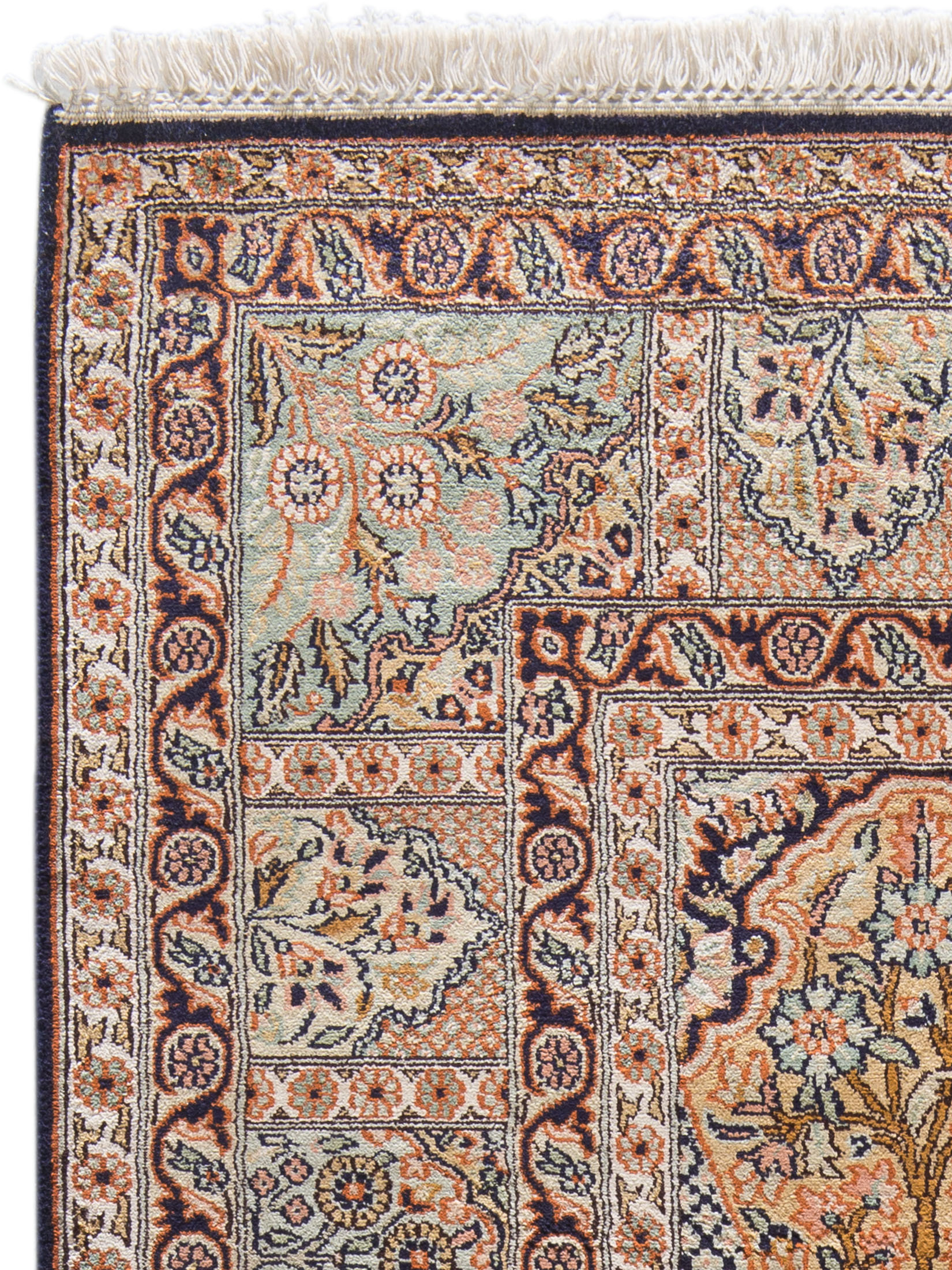 Kaschmir Seide 16/16 ca. 126 x 187 cm, Unikat / Einzelstück