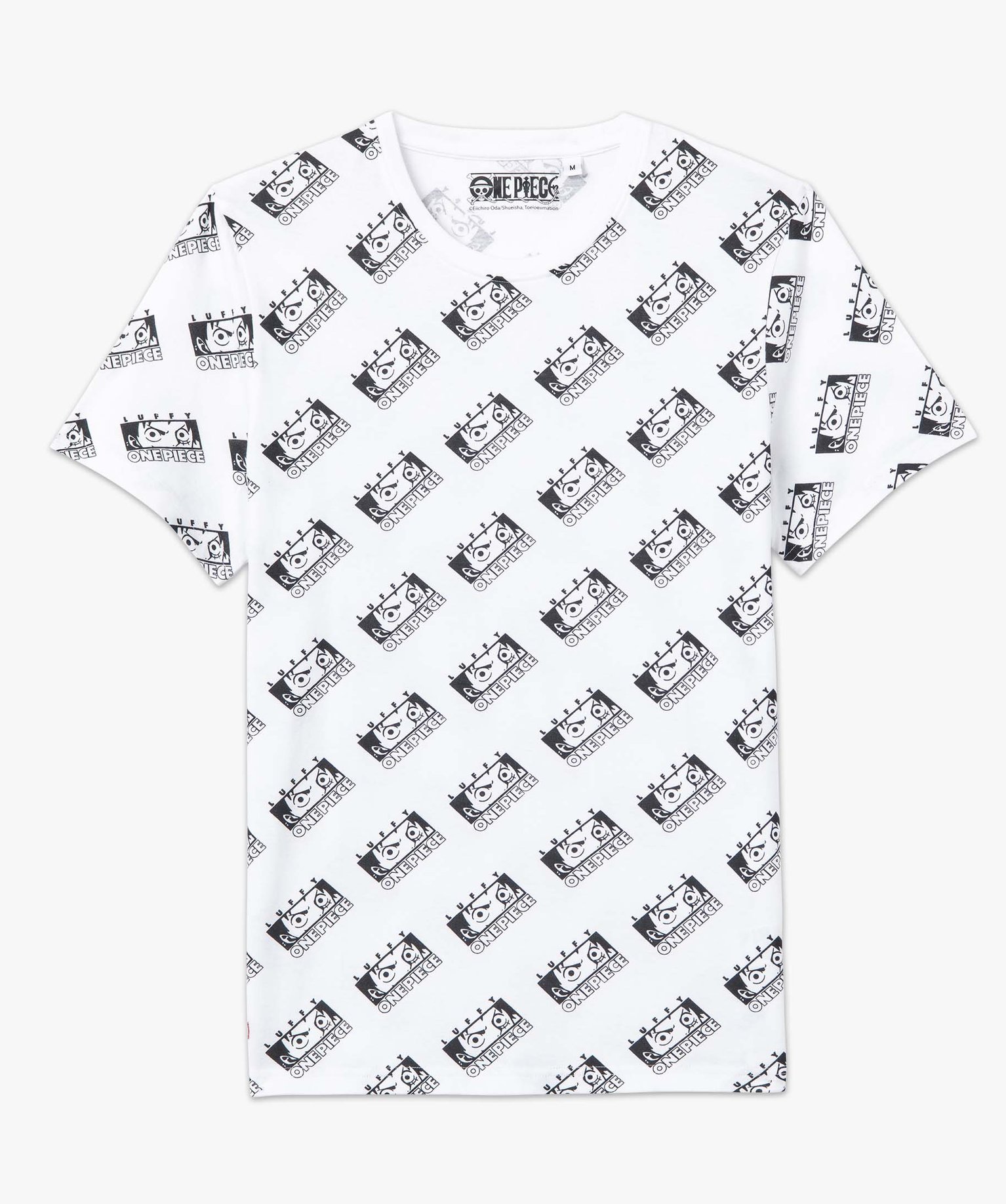 Tee-shirt homme à manches courtes – One Piece blanc | GEMO
