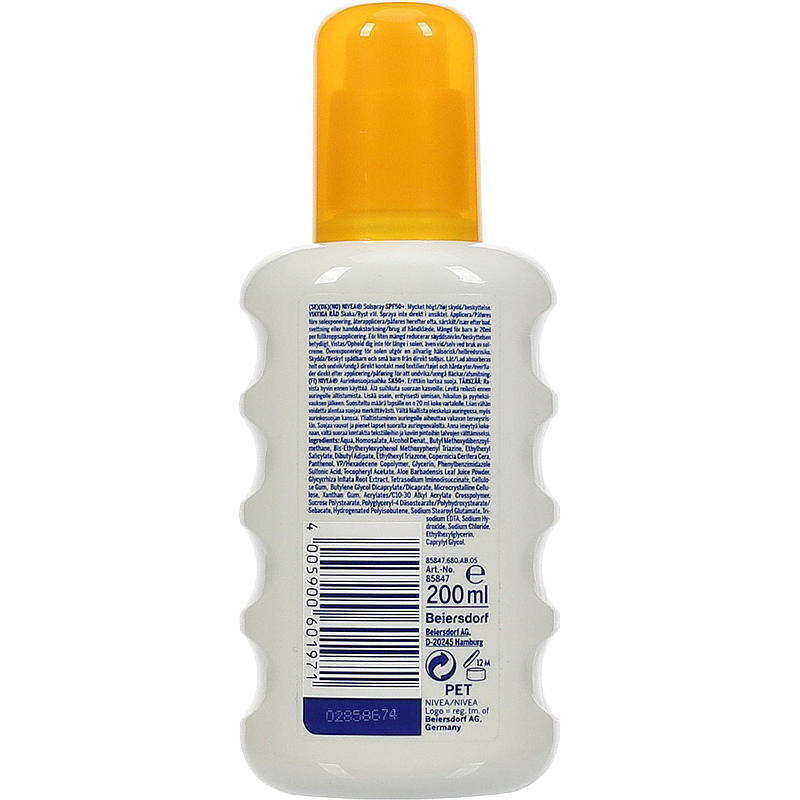 Nivea Nivea Sun SPF50 200 ml spray Sensitive Kids