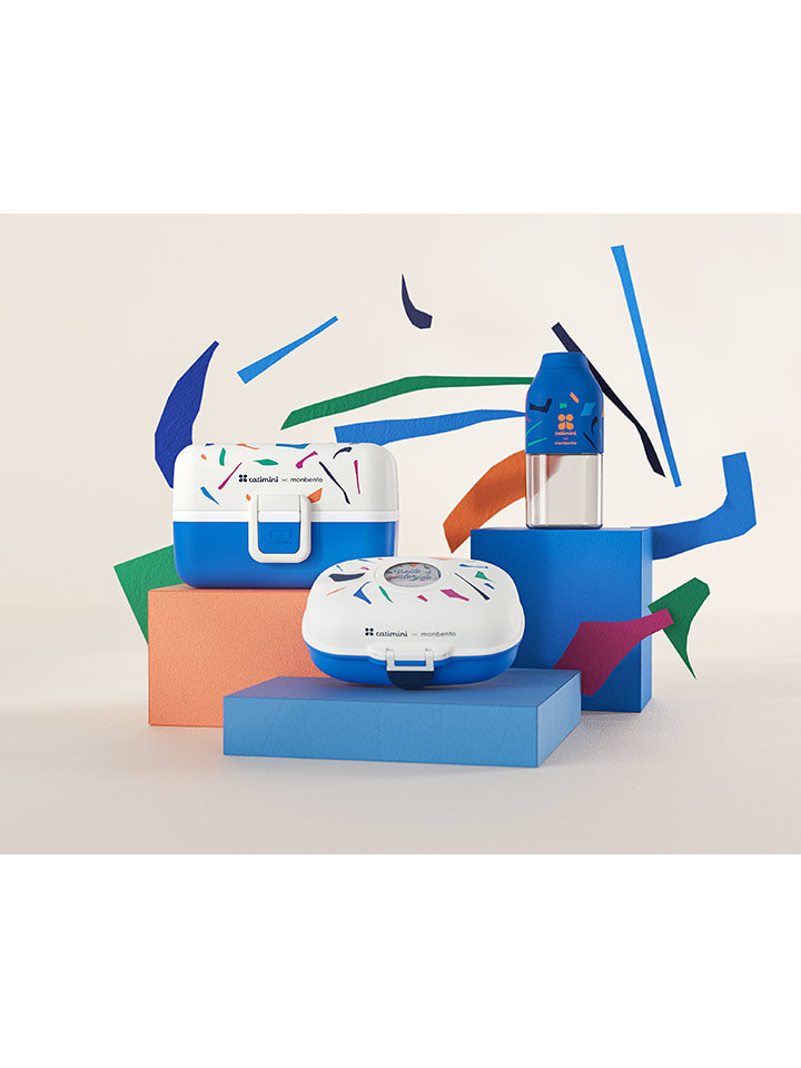 Monbento Lunchbox in Weiß/ Blau günstig kaufen onesize