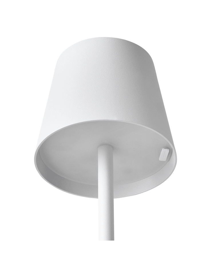 Beliani Tischleuchten BACEIRO in Weiß - (W) 10 x (H) 38 x (L) 10 cm günstig kaufen onesize