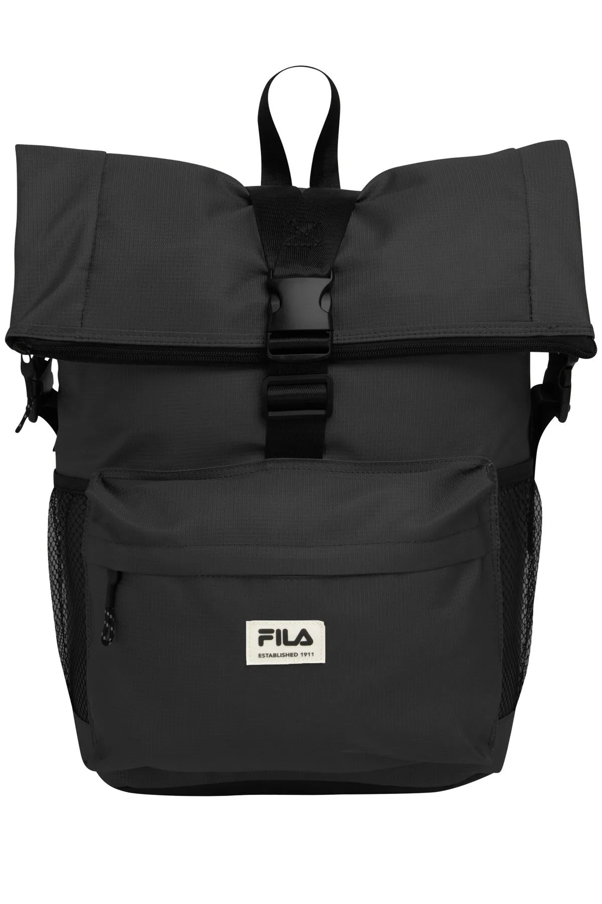 Fila  Schwarzer TEMA Trekking Rolltop-Rucksack