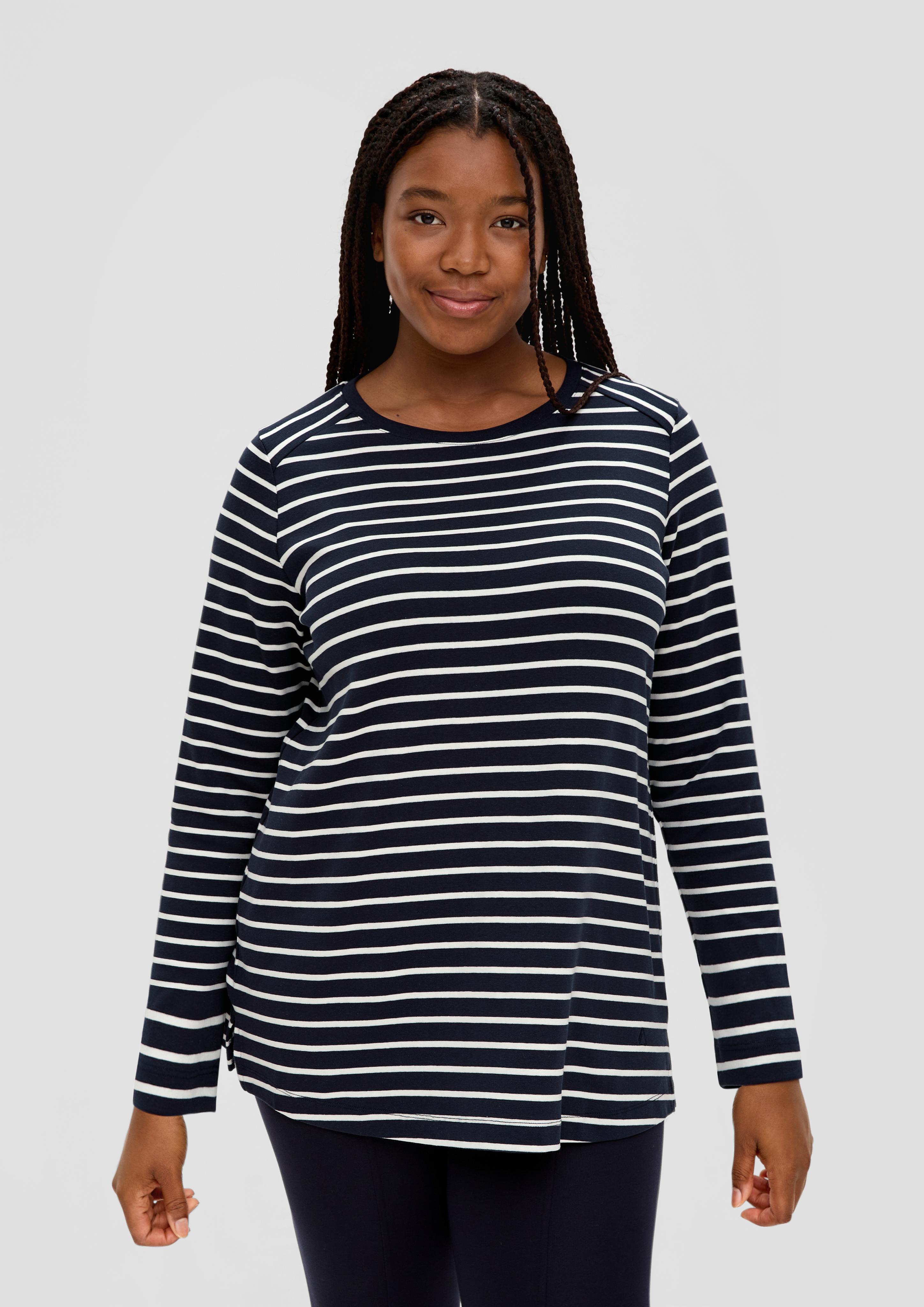 Langarmshirt aus Baumwollstretch  2135879-59G0