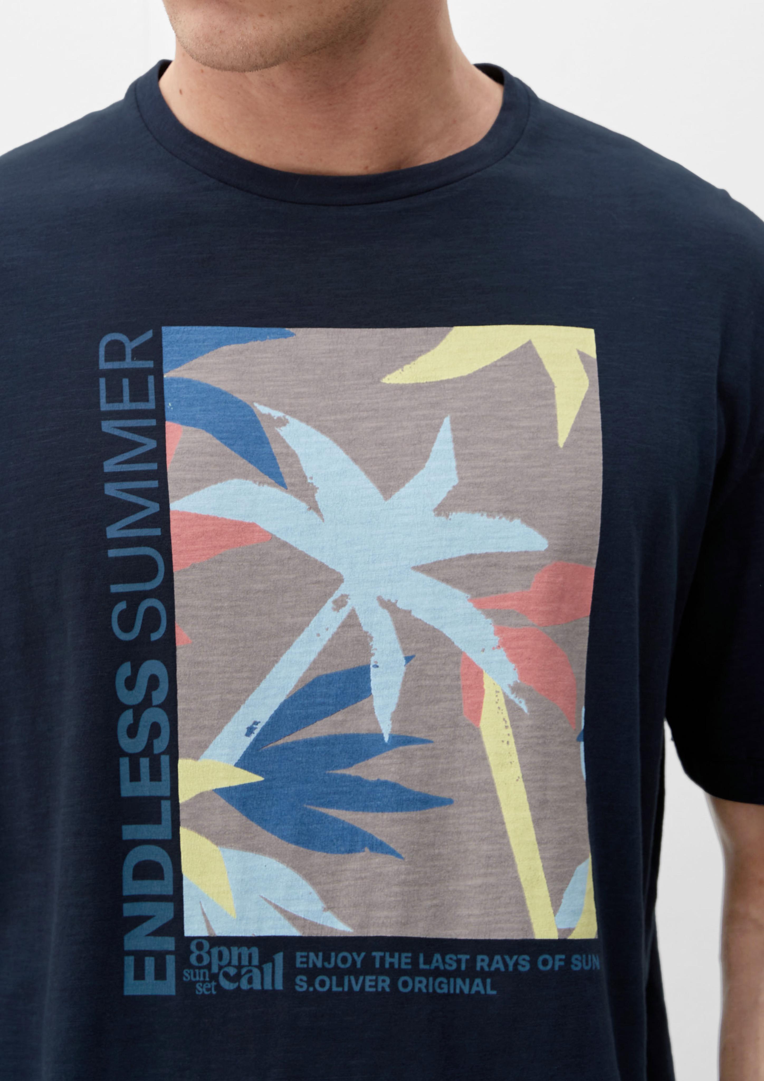 T-Shirt mit Frontprint  2131376-59D1