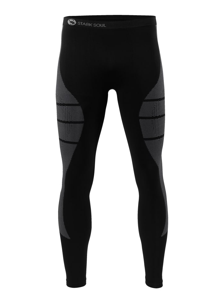 Stark Soul® Skiunterwäsche - Hose Funktionsunterwäsche in schwarz/grau günstig kaufen