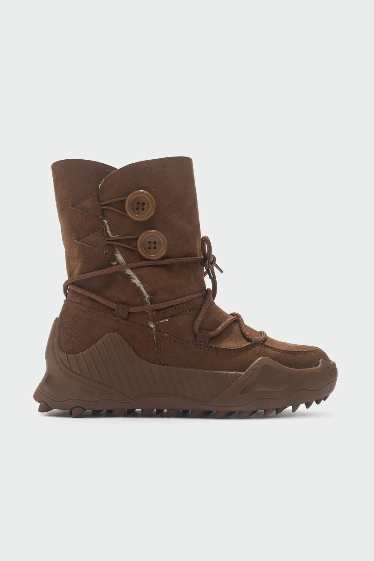 LuviShoes  Snap Tan Damenstiefel