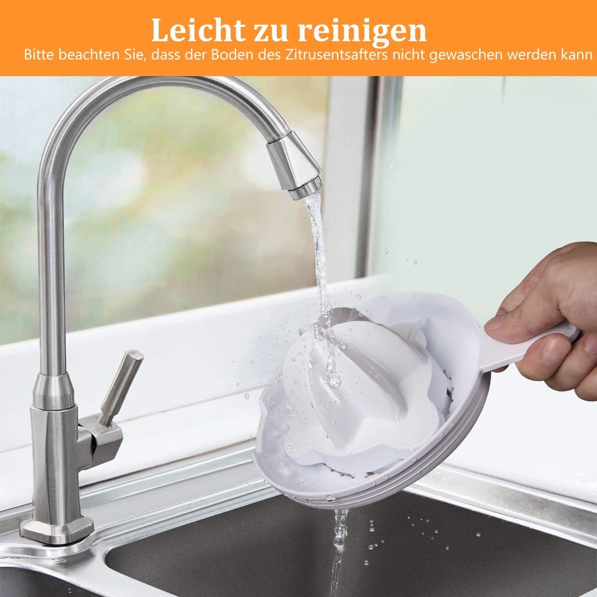 HOMELUX Zitruspresse elektrisch 500ml Entsafter mit 2 Kegel Saftpresse Orangenpresse, 45,00 W, einstellbares Fruchtfleisch Hohe Entsaftungsrate Zitronenpresse