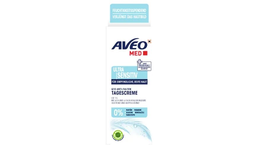 AVEO MED Ultra Sensitiv Anti-Falten Tagescreme 50 ml