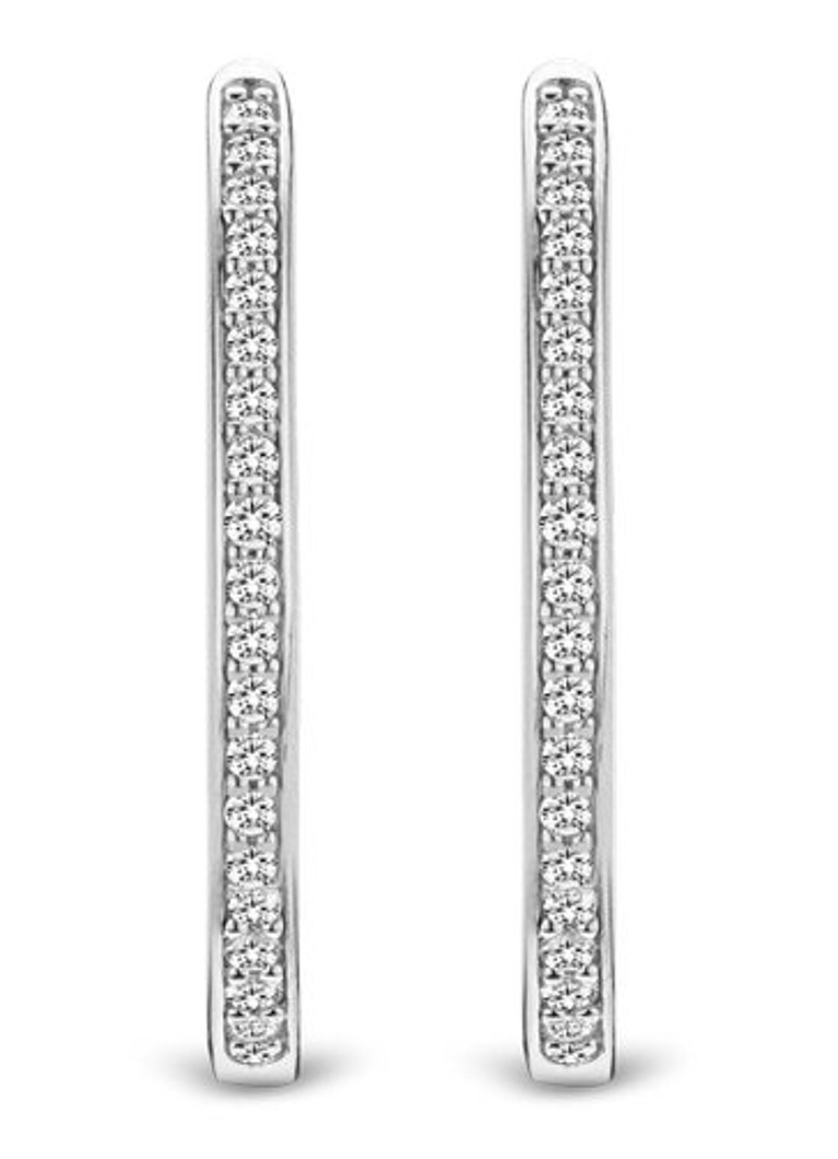 I FEEL YOU - Cercei rotunzi Milano din argint cu zirconiu cubic 7789ZI