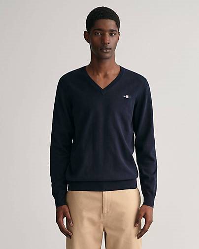 GANT Herren Strickpullover CLASSIC COTTON V-NECK