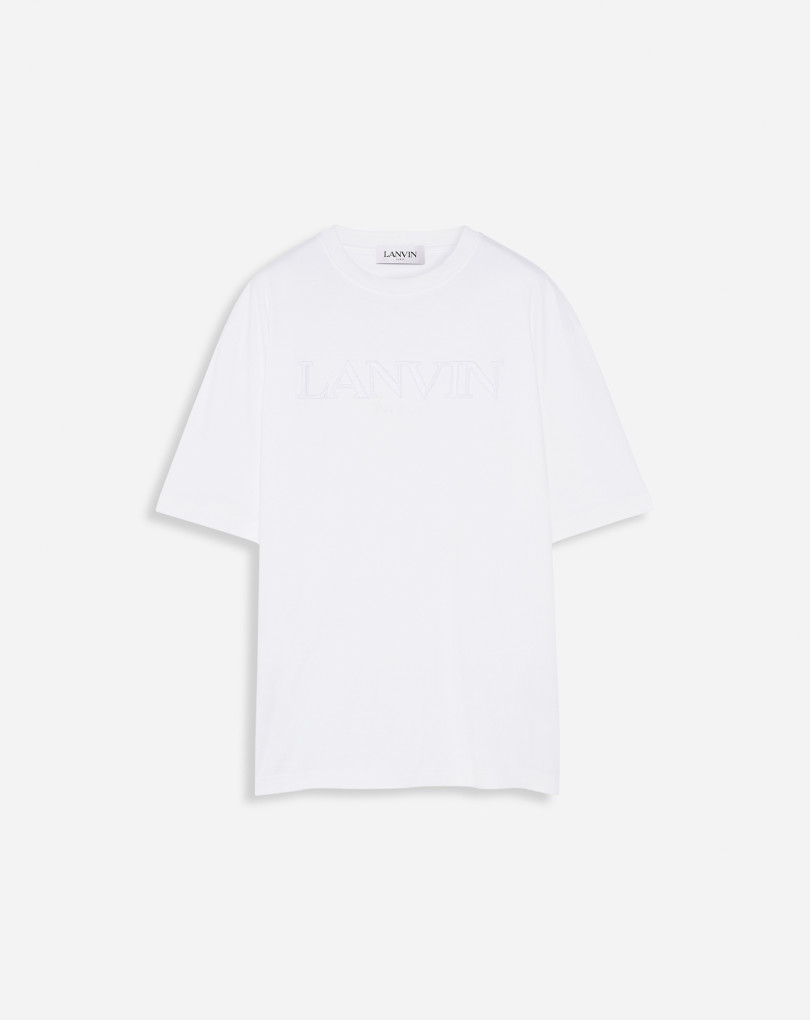T-SHIRT CLASSIQUE BRODÉ LANVIN PARIS