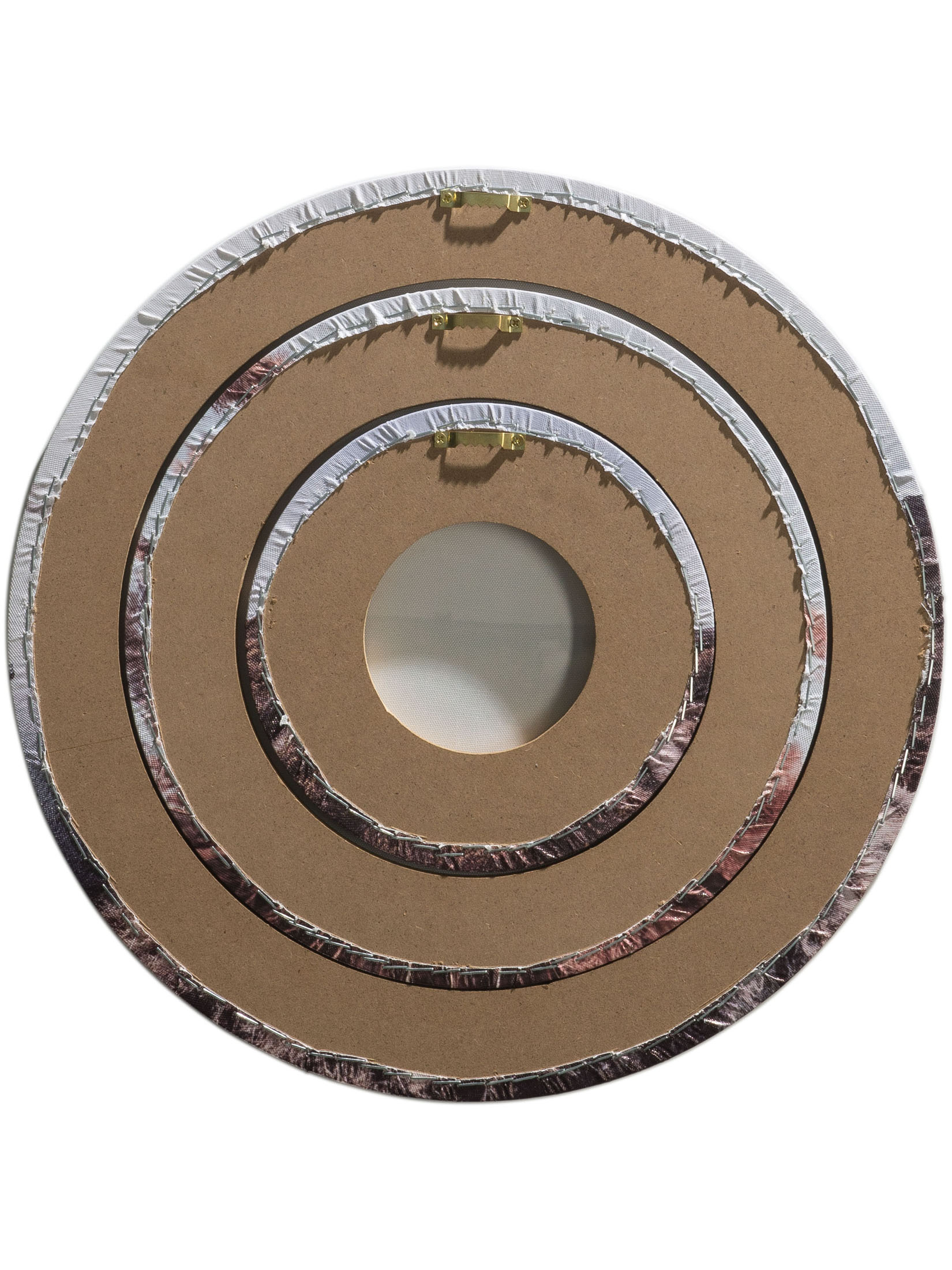 Canvas 3er Leinwand Druck, Dunkelbeige