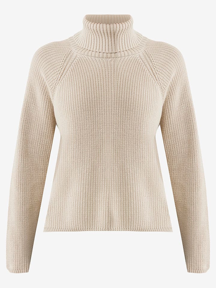 Mexx Rollkragenpullover in Beige günstig kaufen