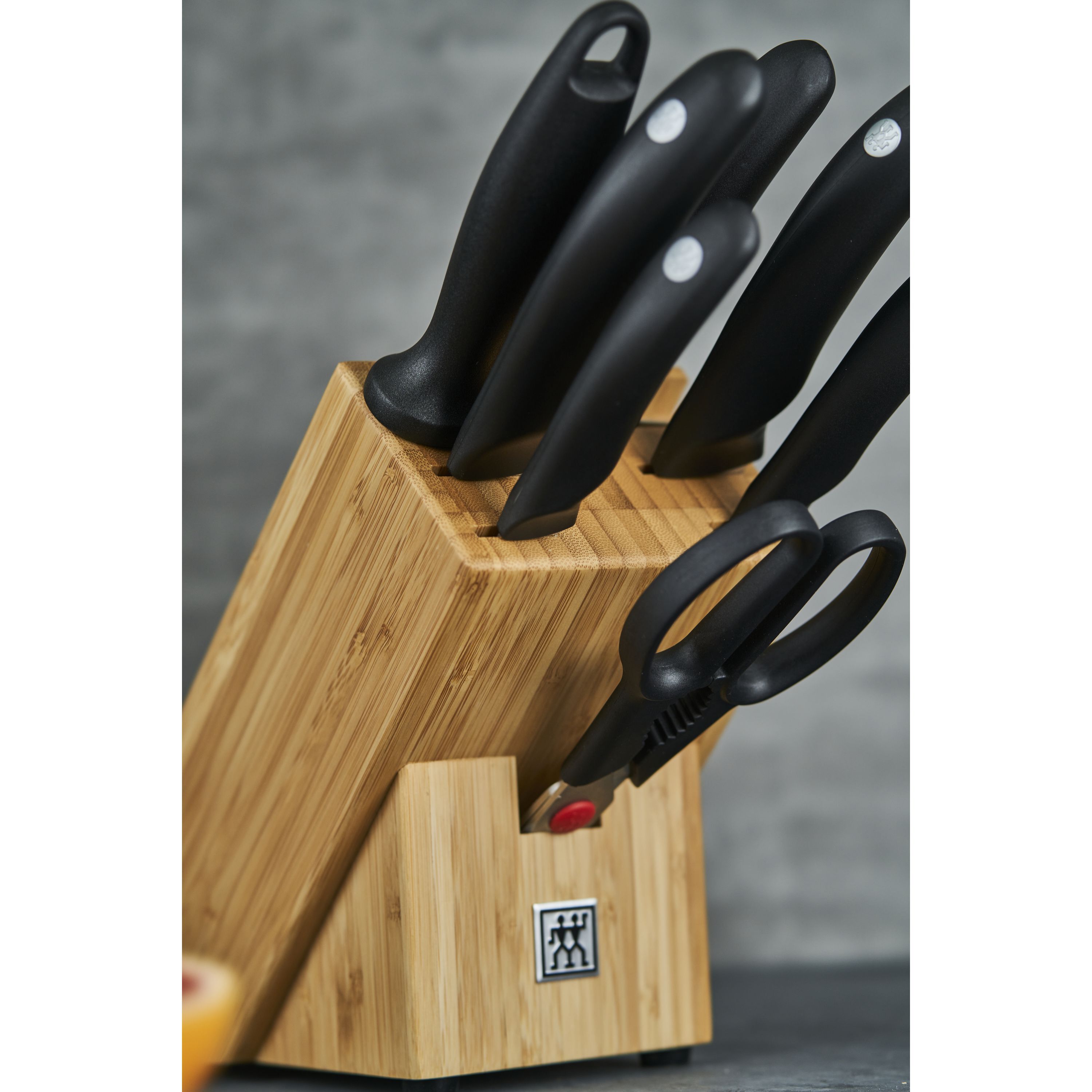 Messerblockset 8-tlg, Natur