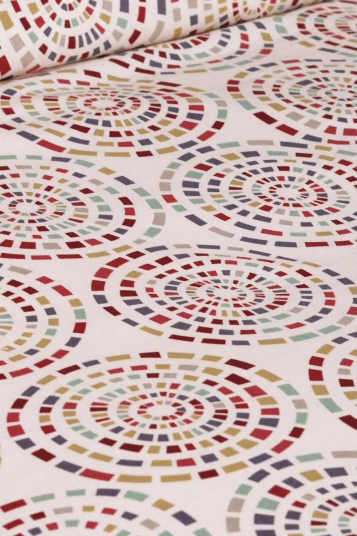 Çeyiz Diyarı  Vivi Bettwäsche-Set für Doppelbett, Rot