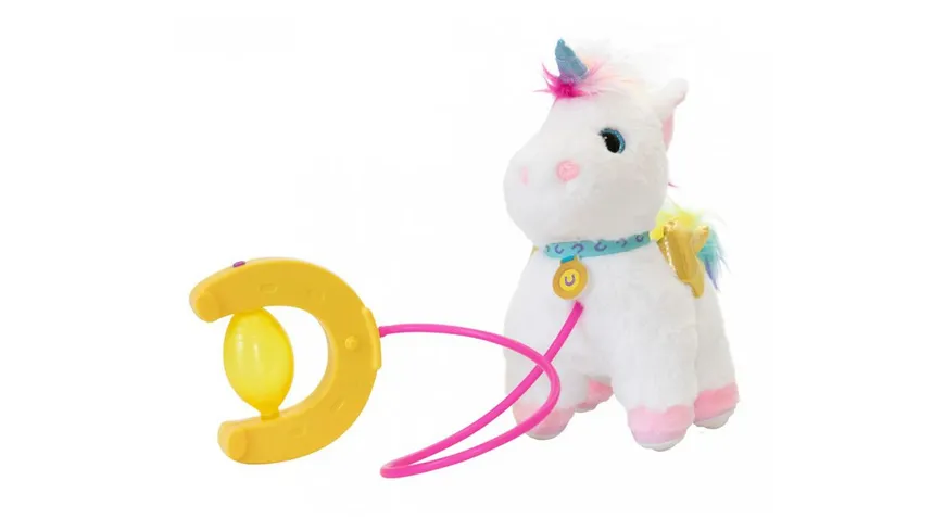 Eolo - Sprint - Lucky - , Plüscheinhorn mit Funktion, 20 cm